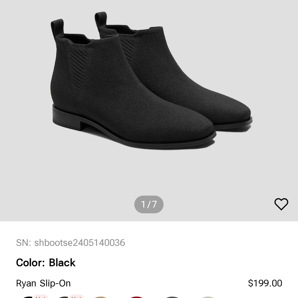 Viviana Black Ankle Boots